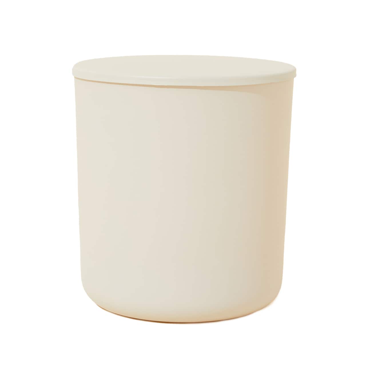 makesy 8oz. Matte Cream Aura Vessel + Lid, 12ct.